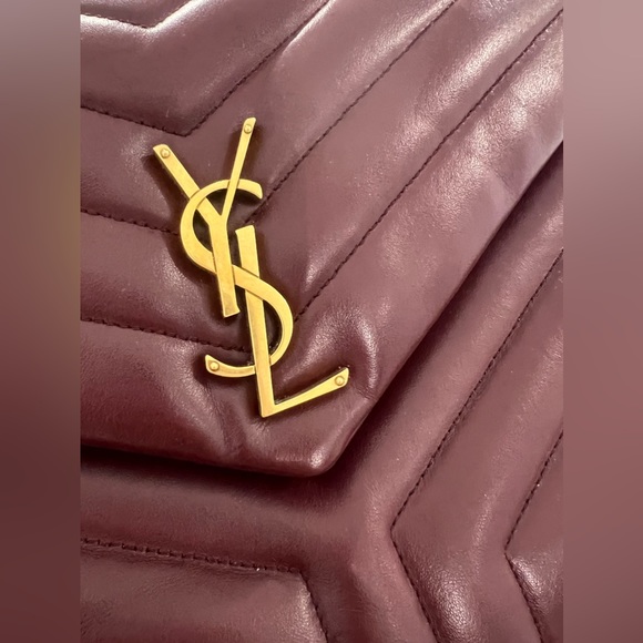 LOULOU SMALL CHAIN BAG IN QUILTED "Y" LEATHER - Picture 11 of 11